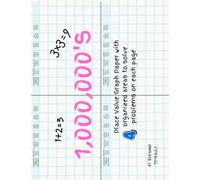 1,000,000 Place value Guided Graph Paper