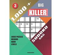 1,000 + Big Killer Sudoku 6x6: Logic Puzzles Medium - Hard Levels