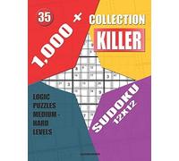1,000 + Collection Killer Sudoku 12x12: Logic Puzzles Medium - Hard Levels
