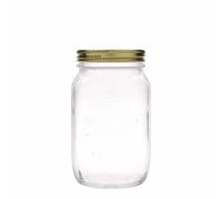 12 X POT HERMeTIQUE EN VERRE POUR ALIMENTS QUATRE SAISONS 1000 ml - h. 180 x Ø 111 mm