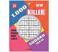 1,000 + New Sudoku Killer 10x10: Logic Puzzles Hard Levels (Killer Sudoku)