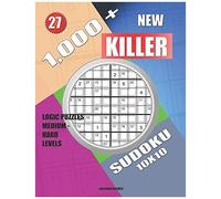 1,000 + New Sudoku Killer 10x10: Logic Puzzles Medium - Hard Levels (Killer Sudoku)