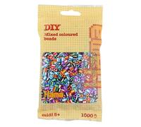 Création perle et bijou Hama Midi Sachet 1000 Perles Bicolores