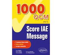 1 000 Qcm Pour Le Score Iae-Message
