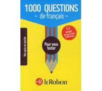 1 000 questions de français pour vous tester