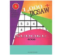 1,000 + Sudoku Jigsaw 6x6: Logic Puzzles Medium Levels (Jigsaw Sudoku)