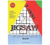 1,000 + Sudoku Jigsaw 9x9: Logic Puzzles Easy - Medium Levels (Jigsaw Sudoku)