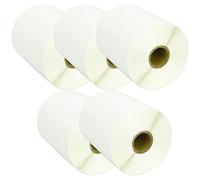 1,000 Zebra 100mm x 210mm Thermique Directe Papier Étiquettes (200 étiquettes par rouleau) pour Imprimante Zebra - 5 Rouleaux