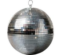 1.01 Boule miroir 25 cm avec crochet pour accrocher - Boule disco (grande)