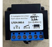 1/024.000.6 3A 400V Demi-Wave Redresseur de Frein