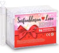 1.03 bulles de savon LOVE - 96 flacons de bulles de savon avec 4,5ml / 10 cm - fête de mariage (grand)