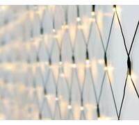 1.03 Filet lumineux LED 1,5 x 1,5m - 100 LED - avec compartiment à piles