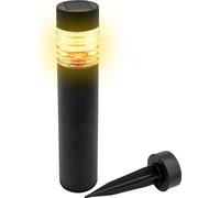 1.03 Métal Lampe solaire de jardin XXL - env. 42 x 8 cm - Lampe solaire de trottoir - Couleur : anthracite (1 pièce)