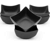1.04 Dip Barquette carrée en set de 6 - env. 9,5 x 9,5 cm - Petites barquettes en céramique (carrées)