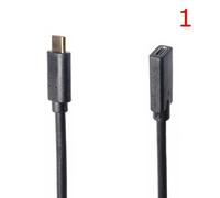 1.0M 1 Câble USB type-c 0.3 mâle vers 3.1 femelle de USB-C mètres, Extension 90 degrés, cordon de données, conception réversible