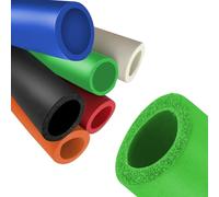 1.0m Isolation Des Tuyaux Flexible, Tubes en Mousse D'isolation de Tuyau, ID18-32mm Tuyau D'isolation pour Conduites D'eau Chaude Et Froide, Poignée Machine d'Exercice(Vert,22mm*5mm*1.0m)