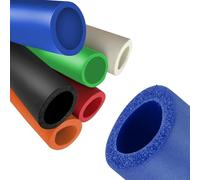 1.0m Isolation Des Tuyaux Flexible, Tubes en Mousse D'isolation de Tuyau, ID18-32mm Tuyau D'isolation pour Conduites D'eau Chaude Et Froide, Poignée Machine d'Exercice(Bleu,22mm*5mm*1.0m)