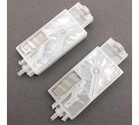 1 0pcs dx5 amortisseur d'encre for XP600 TS3 JV33 CJV30 TS5 JV2 Galaxy Imprimante à jet d'encre for un filtre à solvant à base d'eau à base de solvant (Color : Damper and connector)