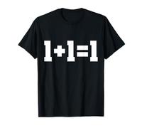 1+1=1 Toi et Moi Sommes Une Seule Chair, Les Deux deviendront Un Seul Mariage T-Shirt
