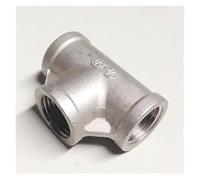 1-1/2" BSP Equal Female Tee Thread 3 Way 304 Stainless Steel Pipe Fitting Connector Coupling for water air gas