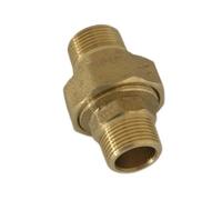 1-1/2" DN40 Thickened Brass Double Outer Wire Water Pipe Direct To Wire Outer Straight YZWRWRMKTB