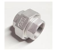 1-1/2" Female Thread 304 Stainless Socket Union Set Pipe Fitting Connector 230 PSI