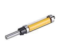 1-1/2 "H * 1/4" Queue Modèle De Modèle De Garniture Fraises à tronçonner droites De Rassemblement Trépan De Routeur Bois Palier Supérieur Outil De Fraisage Fraise avec Palier Supérieur Et Inférieur