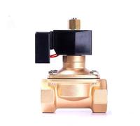 1-1/2" Normally Open Brass Solenoid Valve 24 hours Non Heating 220V 110V 24V 12V Energy-Saving Solenoid Valves For Water/Gas(G_240VAC)