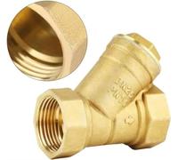 1-1/2 Pouces en Laiton Type Y crépine clapet Anti-Retour Filetage Femelle 3 Voies vanne crépine for filtrer Les impuretés de l'eau