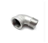 1-1/2" Thread Street Elbow 90 Degree Angled SS 304 Stainless Steel Pipe Fitting Connectors Female x Male