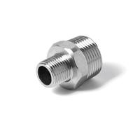 1-1/2" to 1-1/4" BSP Male thread reducer 304 stainless steel pipe fittings connector adapter reducer YZWRWRMKTB