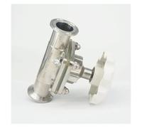 1-1/4" 32mm 316 Stainless Steel Ferrule O/D 50.5mm Tri Clamp Diaphragm Valve Brew beer Dairy Product