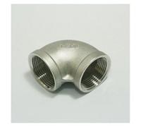 1-1/4" BSP Female Thread 304 Stainless Steel 90 Degree Elbow Pipe Fitting Connector water oil air
