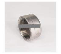 1-1/4" BSP Female Thread 304 Stainless Steel Pipe Fitting Countersunk Round Head Operating pressure 2.5 Mpa