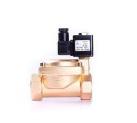 1-1/4" High Pressure Brass Solenoid Valve 0927 Series 220V 110V 24V 12V Normally Closed 1.6MPA Water Valve Air Valves(G_120VAC_VITON-SEAL)