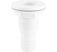 1-1/4in par l'adaptation de coque accessoire de raccord de tuyau en plastique blanc pour le bateau de mer