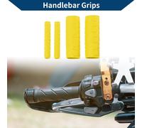 1 1/8" / 29mm 1 1/8" / 29mm Moto Kit de couverture poignées de guidon antidérapantes en caoutchouc pour moto scooter vélo ATV jaune 1 jeu