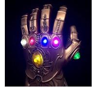 1: 1 Marvel Avengers Infinity Infinity Guerre Gauntlet LED Thanos Gants Cosplay Action Figure Jouets