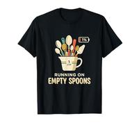 1% 1 Tasse fonctionnant sur des cuillères vides T-Shirt