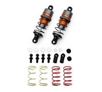 1/10 1 paire d'amortisseurs hydrauliques en métal pour voiture télécommandée RC Flat Racing Drift Car (63 mm) ou