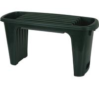 1.10 Banc à genoux / tabouret de jardin en vert - env. 60 x 30 x 22 cm - Garten Arbeit
