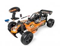 Carson 1:10 Cage Fighter 2,4 GHz 100% RTR Orange - Véhicule radiocommandé, Voiture de contrôle, Voiture télécommandée, kit Complet 100% Jouet, Jouet pour Enfants, 20 km/h