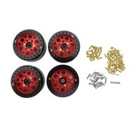 1:10 Drift Car Wheel Rims High Performance Aluminium Alloy IFR Skarn Pressure Ring RC Vehicle Wheels Rims for 1.9 Inch Tyres 4pcs Set