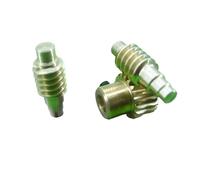 1:10 electronic starter Copper Worm Gear 0.5M 20T 4mm DIY Smart Home Remote Control Door Lock Parts CZAOINCU(3mm Worm)