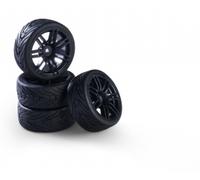 1:10 Jeu de roues 14 Sp.Design (4) noir