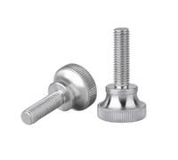 1-10 pièces M2/M2.5/M3/M4/M5/M6/M8/M10/M12 acier inoxydable 304 vis à serrage à la main rainurée à tête haute étagée, M8x110mm