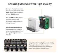 1-10 pièces SONOFF extrême Zigbee IntelligenSwitch ZBMINIR2 relais de détachement contrôle de groupe à distance via eWeLink prise en charge Zigbee 3.0 passerelle 2 pièces