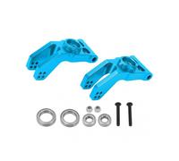 1/10 RC Car Rear Hub Metal Rear Axle Seat for Remote Control Vehicles for ARRMA TyphonBlue