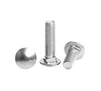 1-100 boulons à col carré M8 en acier inoxydable, DIN 603