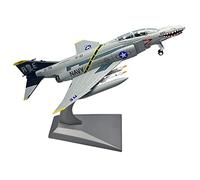 1 100 Échelle Américaine pour F4C F-4C Phantom Fighter Die-Cast Metal Avion Modèle Jouet Kit de Jeu de Passe-Temps(B)